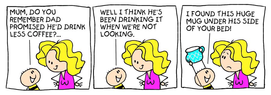 Billy strip: bed pan.