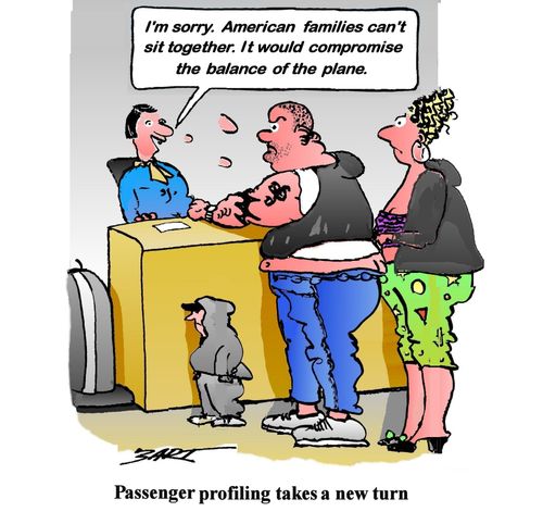 Passenger profiling takes a new turn.