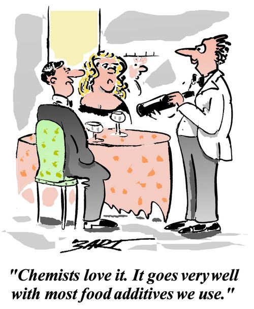 'Chemists love it. It goes very well with most food additives we use.'