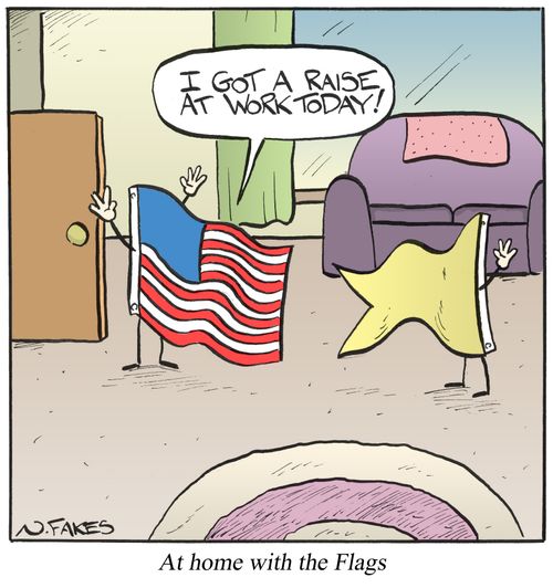 At home with the Flags