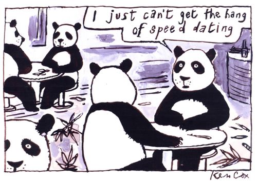 'I just can't get the hang of speed dating.'