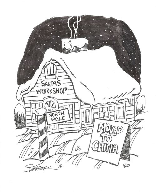 Santa's Workshop: Moved to China