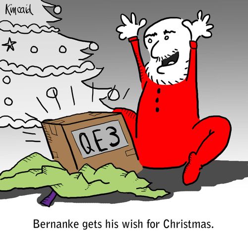 Bernanke gets his wish for Christmas.