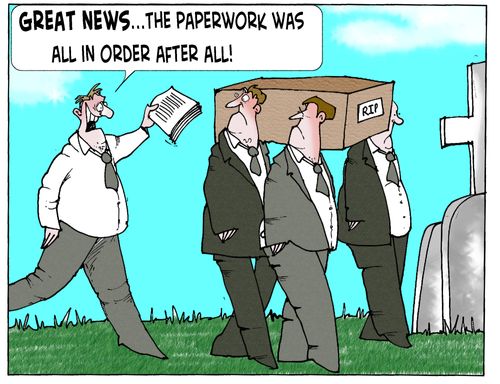 Great news...The paperwork was in order after all!