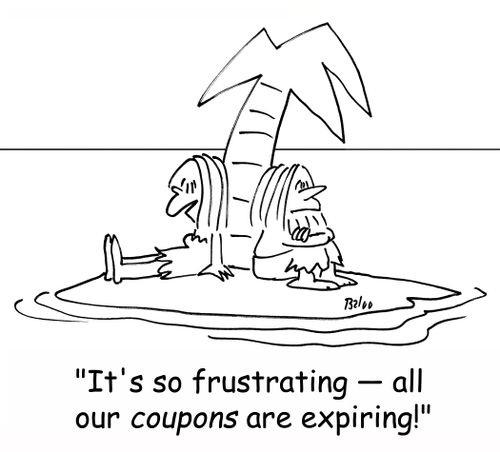 'It's so frustrating -- all our coupons are expiring!'