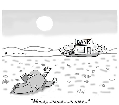 'Money...money...money...'