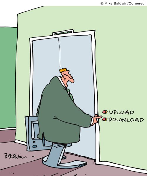 Upload/Download Elevator