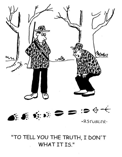 'To tell you the truth I don't what it is.'