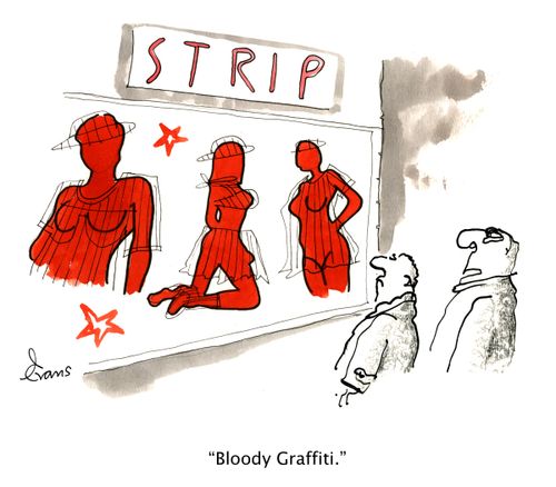 "Bloody Graffiti."