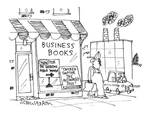 'Chicken soup for the outsourced soul.'