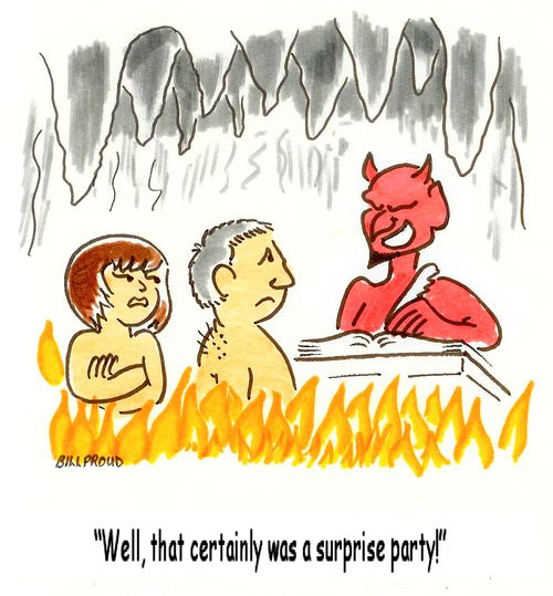 'Well, that certainly was a surprise party!'