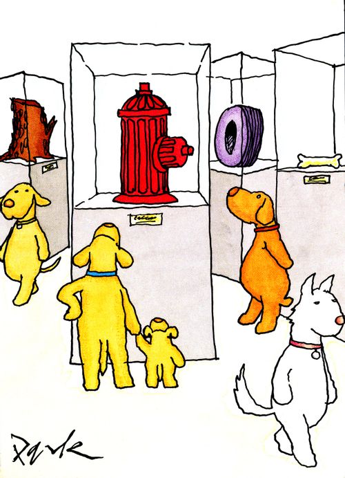 Museum of dog memorabilia 