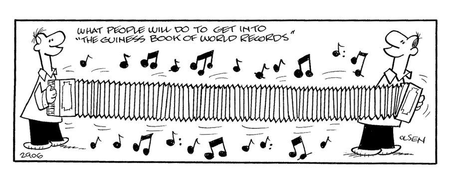 what people will do to get into the guiness book of world records