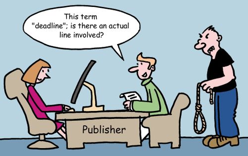 "This term 'deadline'; is there an actual line involved?"