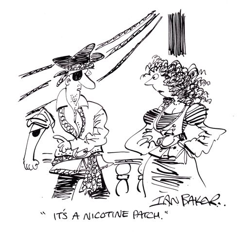 'It's a nicotine patch.'