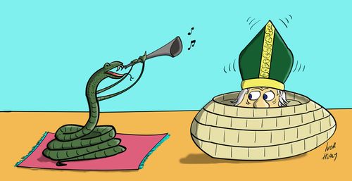 Saint Patrick in a Basket