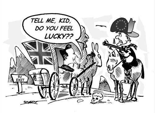 'Tell me, kid, do you feel lucky??'