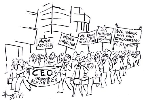 C.E.O.s deserve respect.