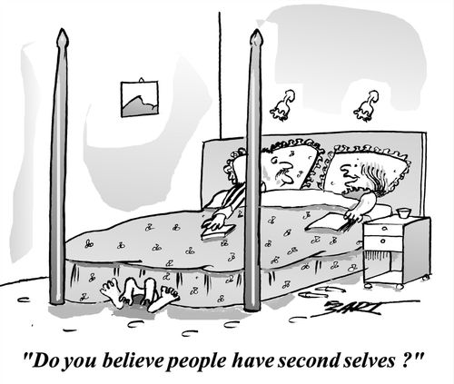 'Do you believe people have second selves?'
