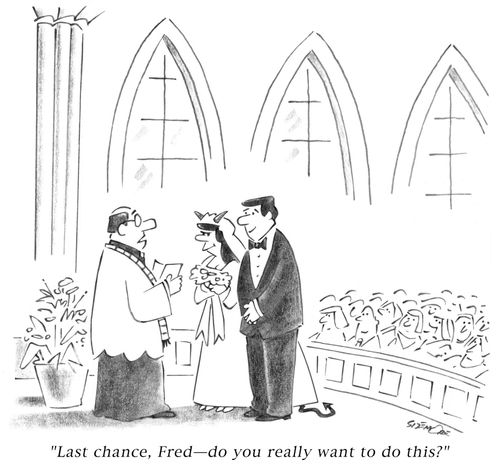 'Last chance, Fred - do you really want to do this?'