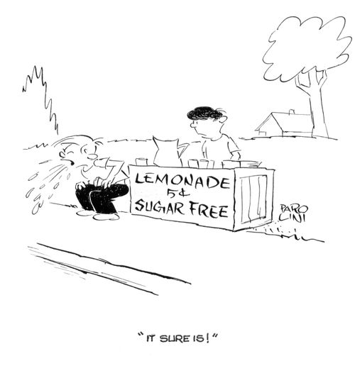Lemonade 5c Sugar Free: 'It sure is!'