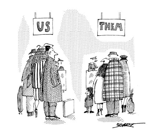 Us - Them.