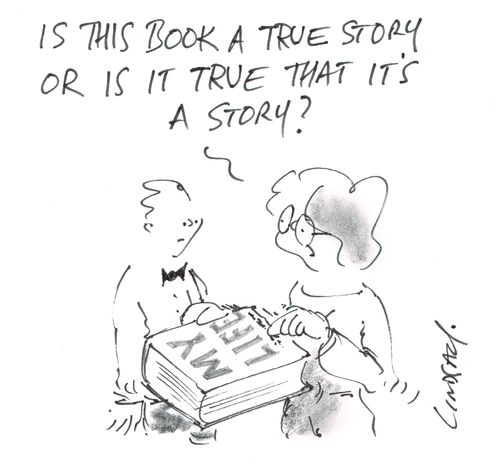 "Is this book a true story or is it true it's a story?"