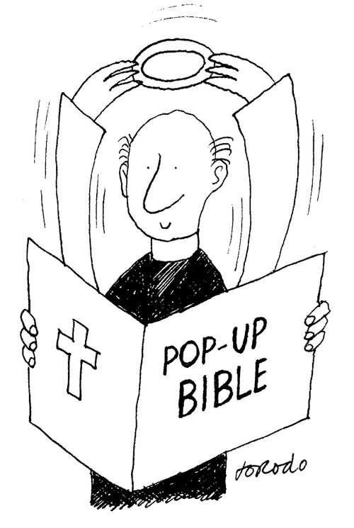'Pop-up Bible.'