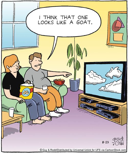 'I think that one looks like a goat.'