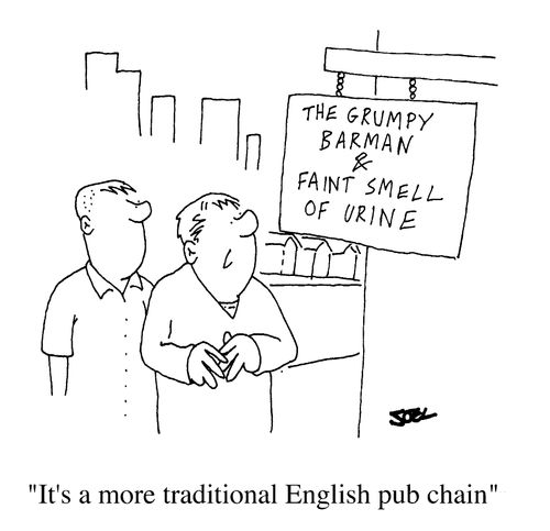 A more traditional English pub chain