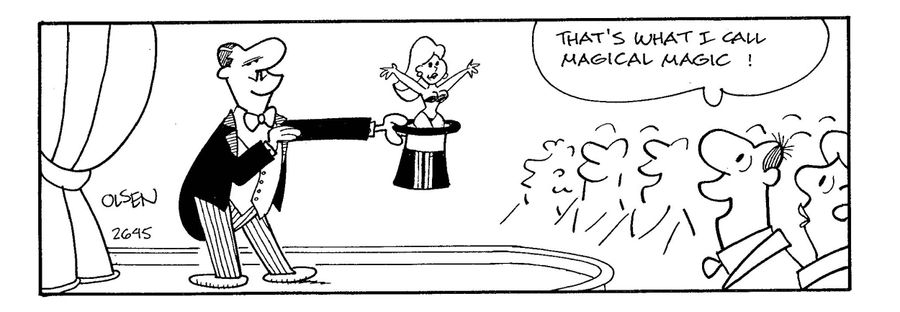 'That's what I call magical magic!'
