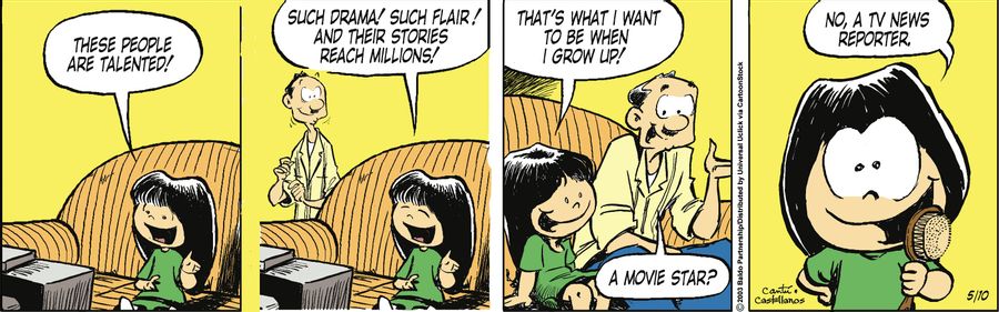 "These people are talented! Such drama! Such flair! And their stories reach millions! That's what I want to be when I grow up!"