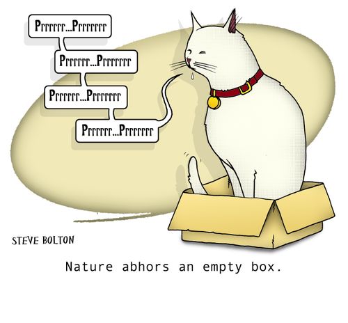 Nature abhors an empty box.