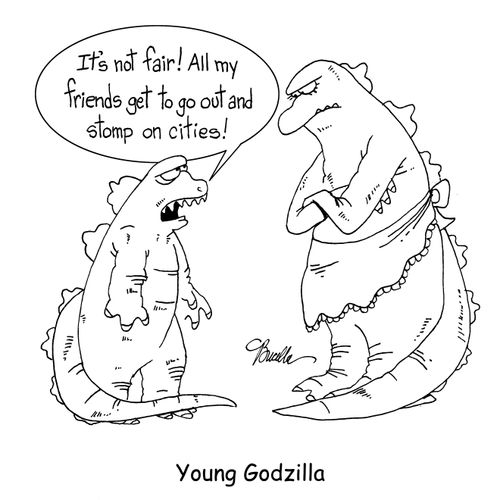 Young Godzilla.