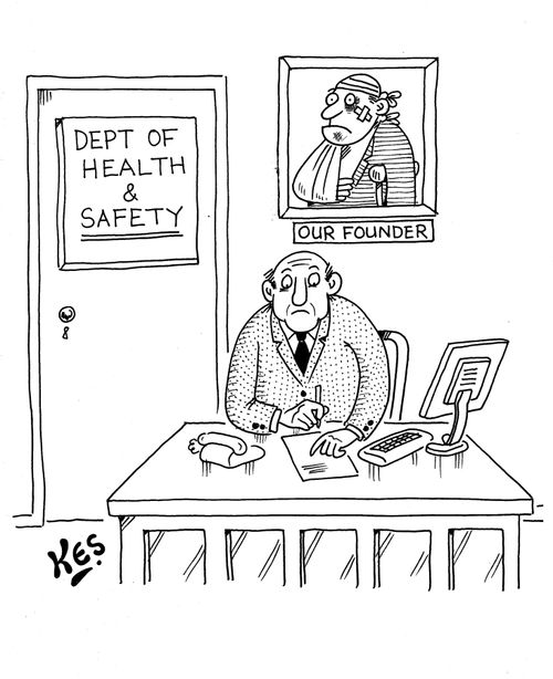 Dept of Health and Safety founder was accident victim.