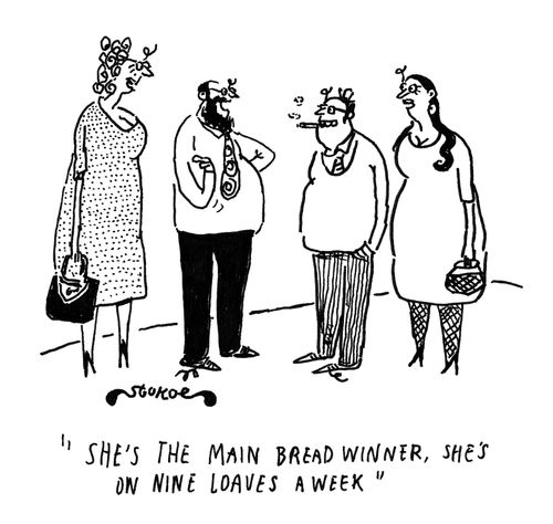 'She's the main bread winner, she's on nine loaves a week.'