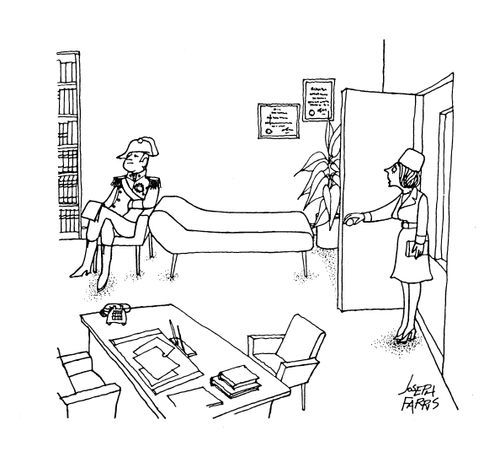 Napoleon in Therapist's Room.