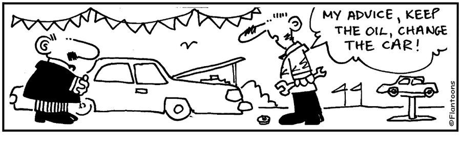 My advice, keep the oil,change the car!