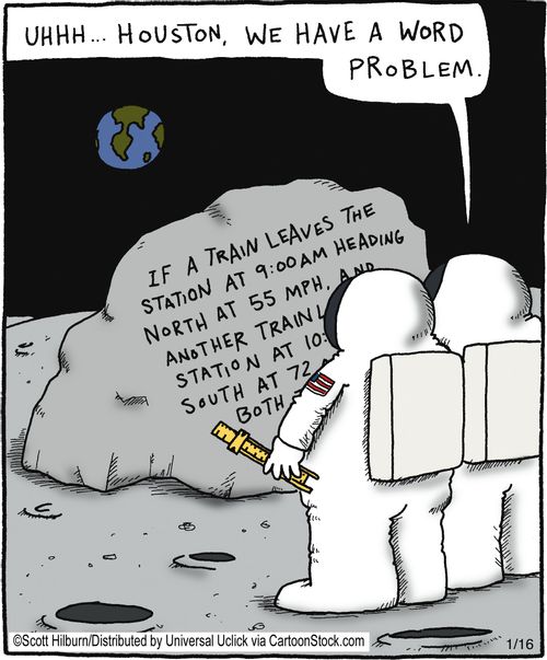 'Uhhh... Houston, we have a problem.'