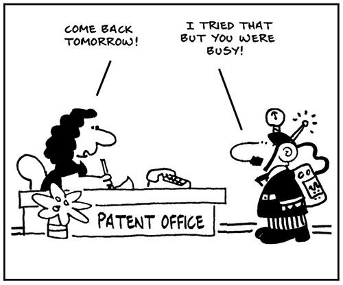 'Come back tomorrow.' - 'I tried that but you were busy.'