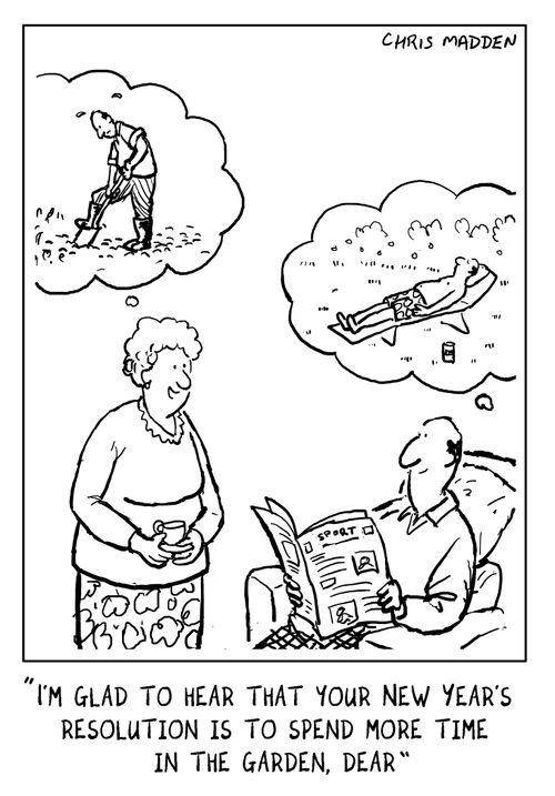 Gardening: New Year's Resolution.