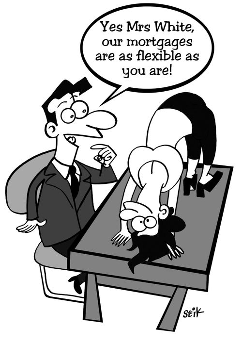 'Yes, our mortgages are as flexible as you are!