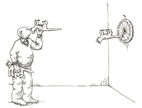 101 uses of a dead cat: darts