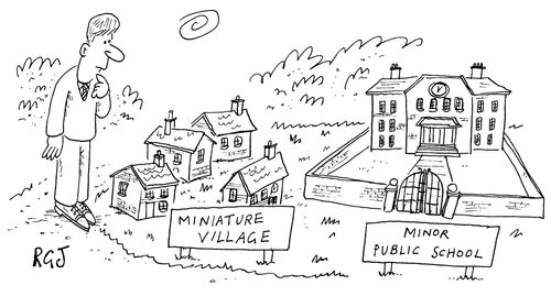 Miniature Village Minor Public School