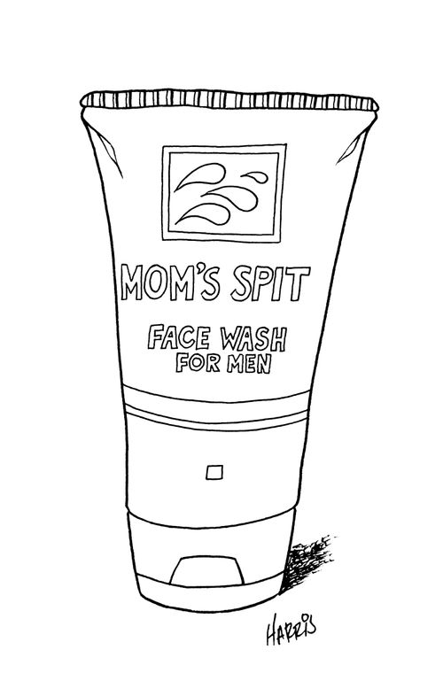 Mom's Spit Face Wash for Men
