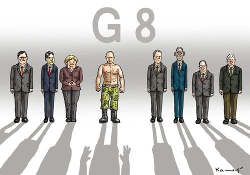 Vladimir Putin the G8.