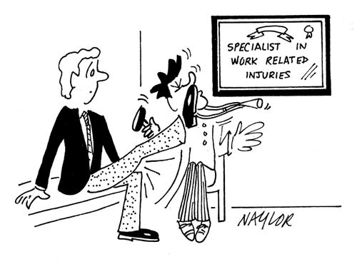 Specialist in work related injuries.