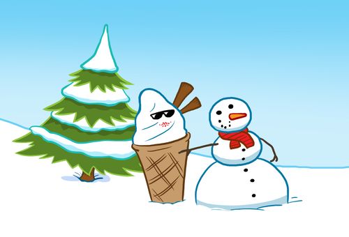 Snowman's girlfriend