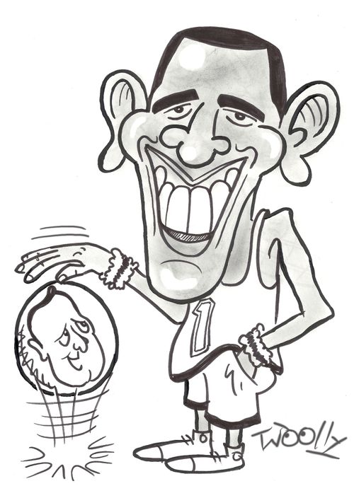 Obama shows Cameron who's really in charge.