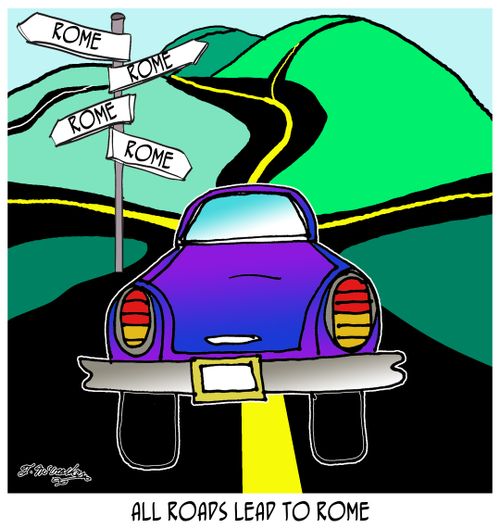 All Roads Lead To Rome
